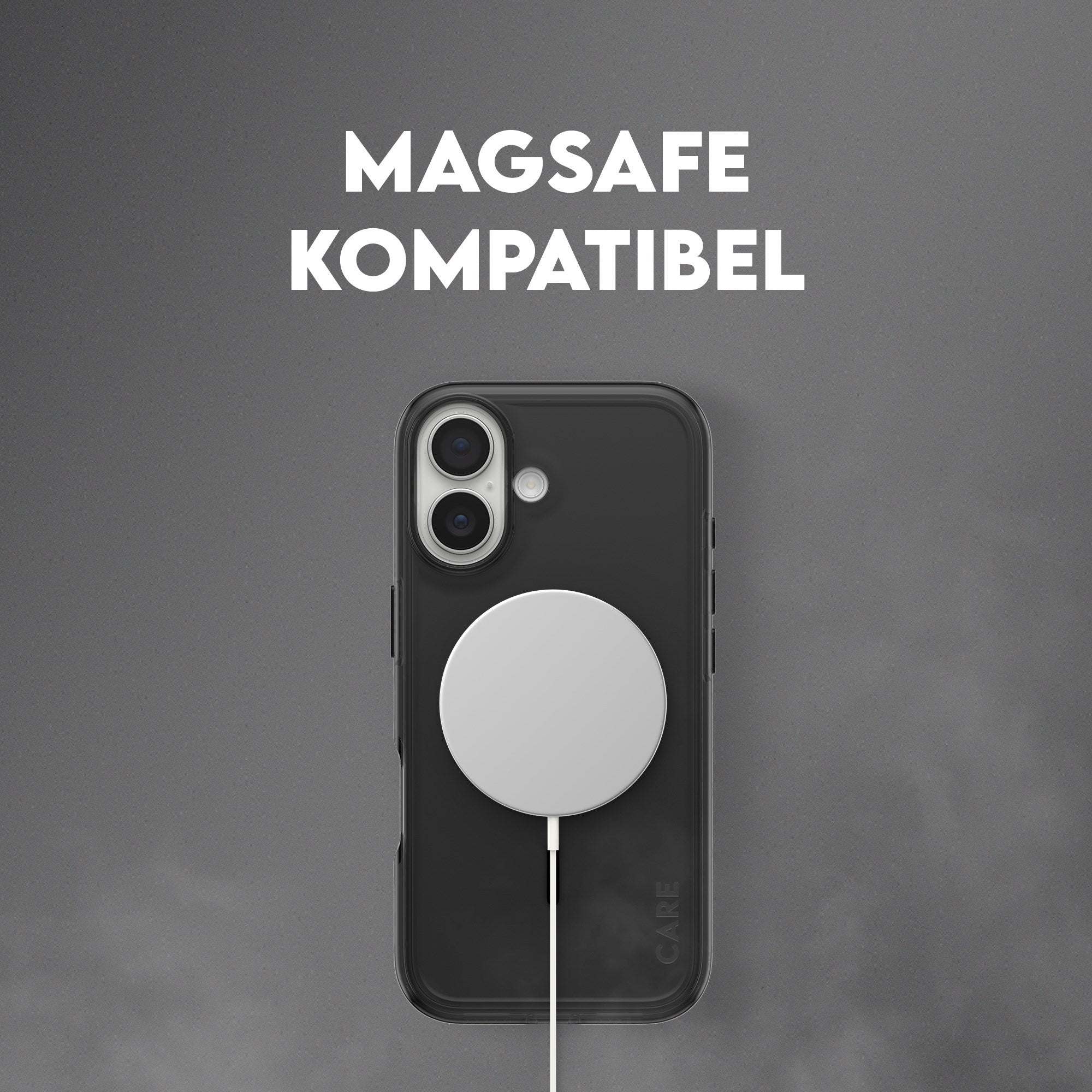 CARE™ by PanzerGlass® Urban Explorer Case Smokey m. Schwarz MagSafe iPhone 17